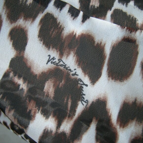 Victoria's Secret S/P Leopard Print & Pink Babydoll - Picture 5 of 10